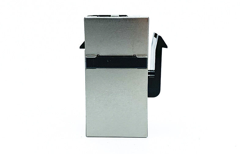 Cat6e Right Angle Single Port RJ45 Keystone Jacks Metal with Shield 8p8c TMZT281XEXX7E
