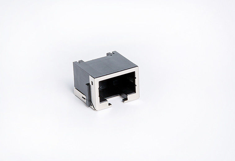 Copper Alloy Shielded RJ45 Single Port / Rj45 8p8c Jack Without LED TMCPS811EXX1