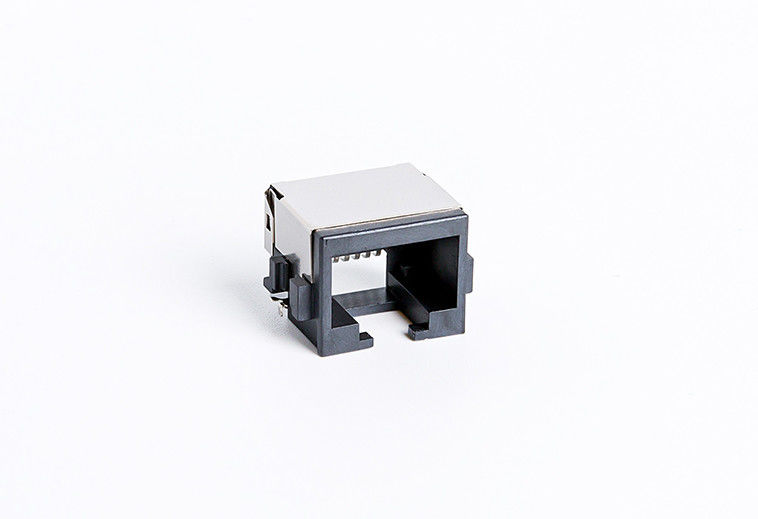 rj45 smt connector Single Port  Shield Mounting Without Magnetics TM58S811EXX11