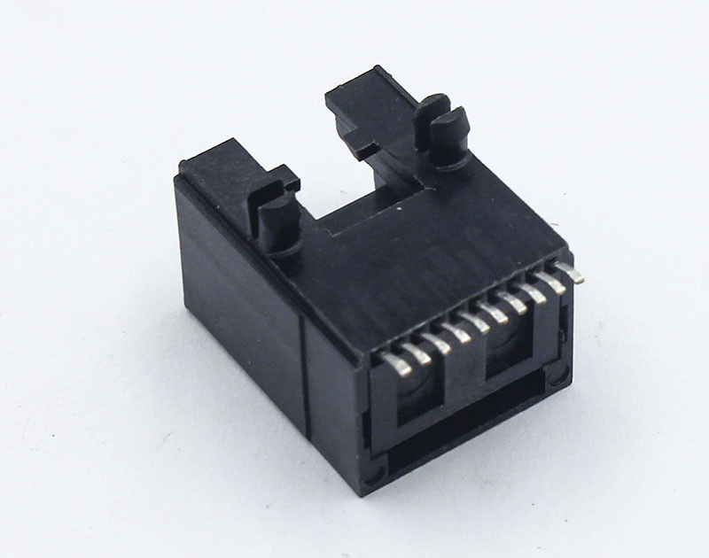 1x1 Single Port SMT Type Low Profile RJ45 PCB Jack