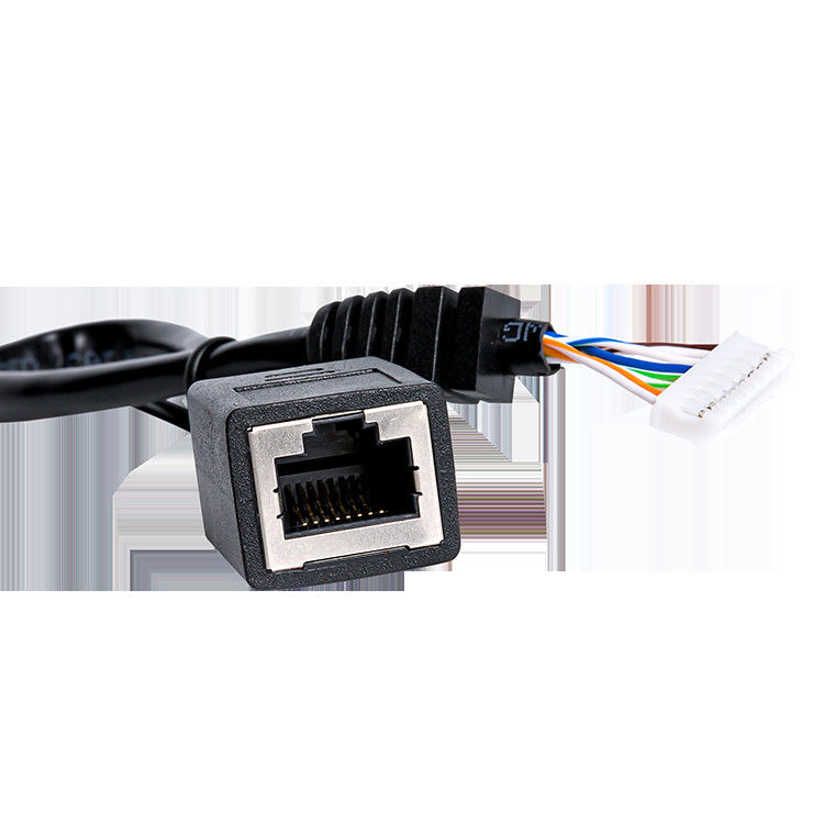 Female Socket Rj45 Ethernet Cable 600Mm Length 8P8C Connector