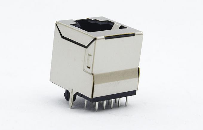 rj45 10 pin connector Free sample 180 Degree Shield Socket Network ...